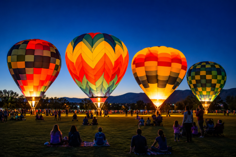 Balloon Festival Ann Morrison Park Friday 2026 768x512