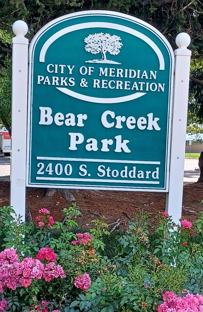 Bear Creek Park Sign