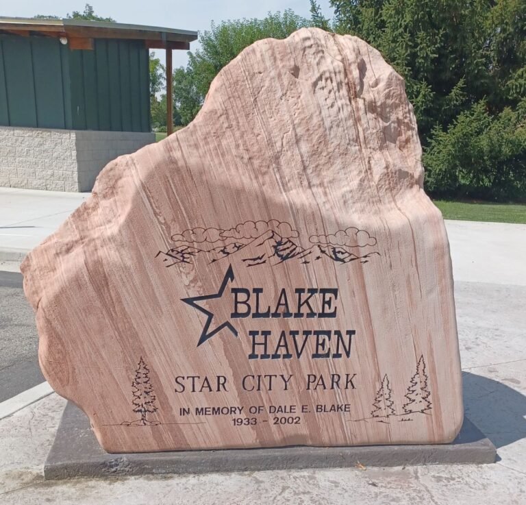 Blake Haven Park Sign 768x737