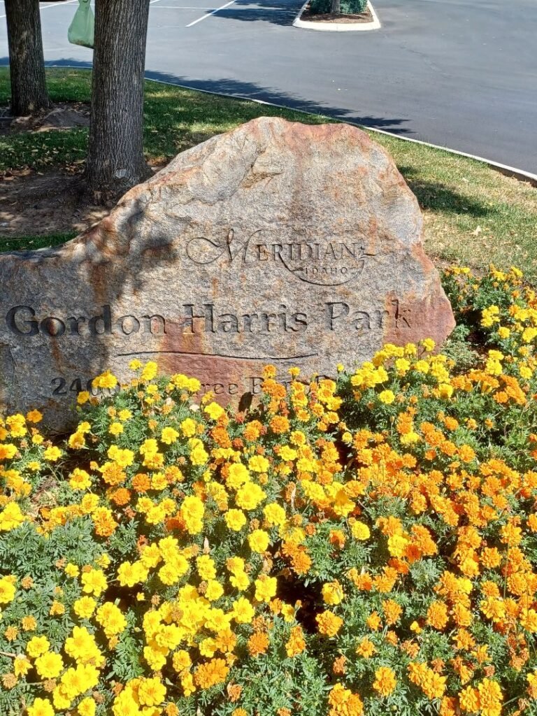 Gordon Harris Park Sign 768x1024