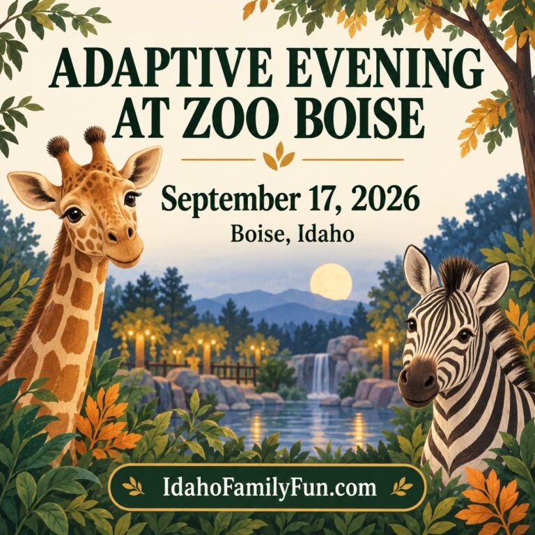 Adaptive Evening at Zoo Boise — September 17, 2026, Boise, Idaho