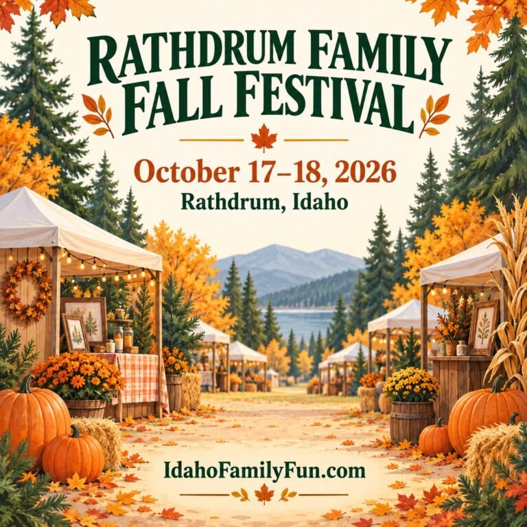 Rathdrum Family Fall Festival β October 17β18, 2026, Rathdrum, Idaho Rathdrum Family Fall Festival β October 17β18, 2026, Rathdrum, Idaho