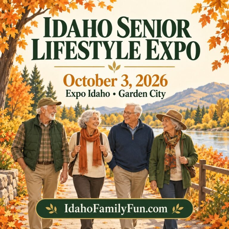 Idaho Senior Lifestyle Expo — October 3, 2026, Expo Idaho, Garden City