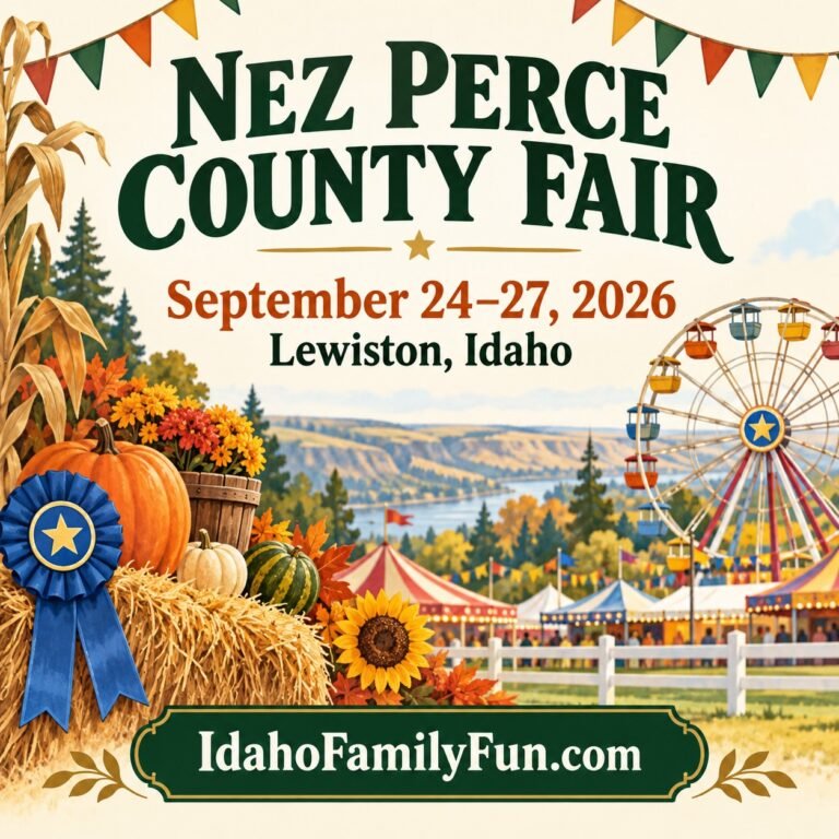 Nez Perce County Fair — September 24–27, 2026, Lewiston, Idaho