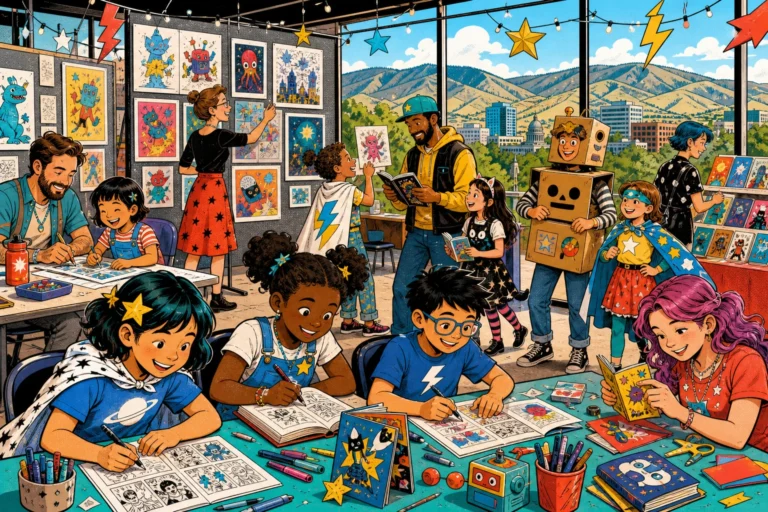 boise comic arts festival xiv 2026 768x512